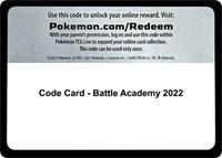 Code Card - Battle Academy 2022