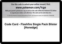 Code Card - Flashfire Single Pack Blister [Honedge]