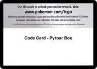 Code Card - Pyroar Box