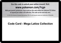 Code Card - Mega Latios Collection