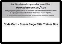 Code Card - Steam Siege Elite Trainer Box