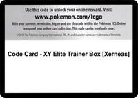 Code Card - XY Elite Trainer Box [Xerneas]