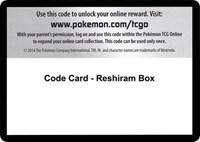 Code Card - Reshiram Box