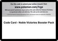 Code Card - Noble Victories Booster Pack
