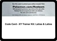 Code Card - XY Trainer Kit: Latias & Latios