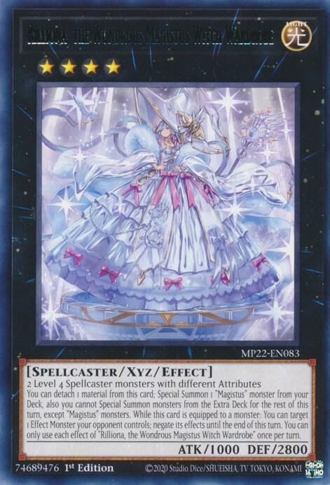 Rilliona, the Wondrous Magistus Witch Wardrobe