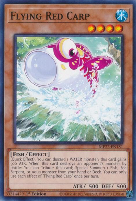 Flying Red Carp