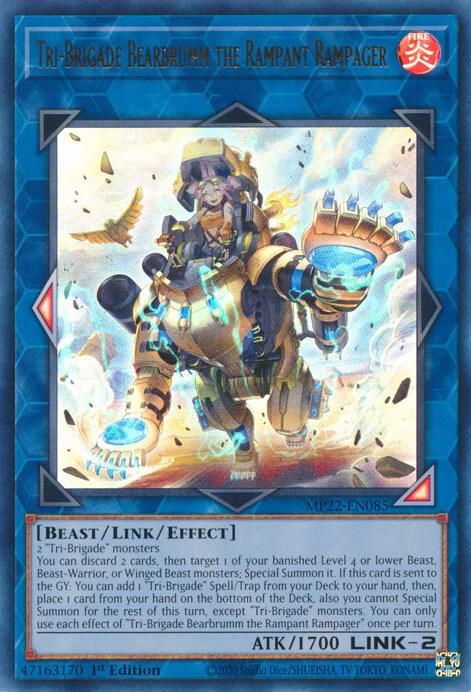 Tri-Brigade Bearbrumm the Rampant Rampager