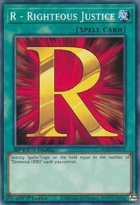 R - Righteous Justice