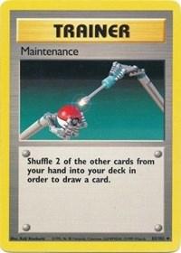 Maintenance