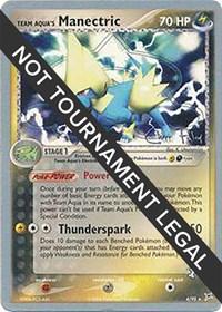 Team Aqua's Manectric - 2004 (Chris Fulop)