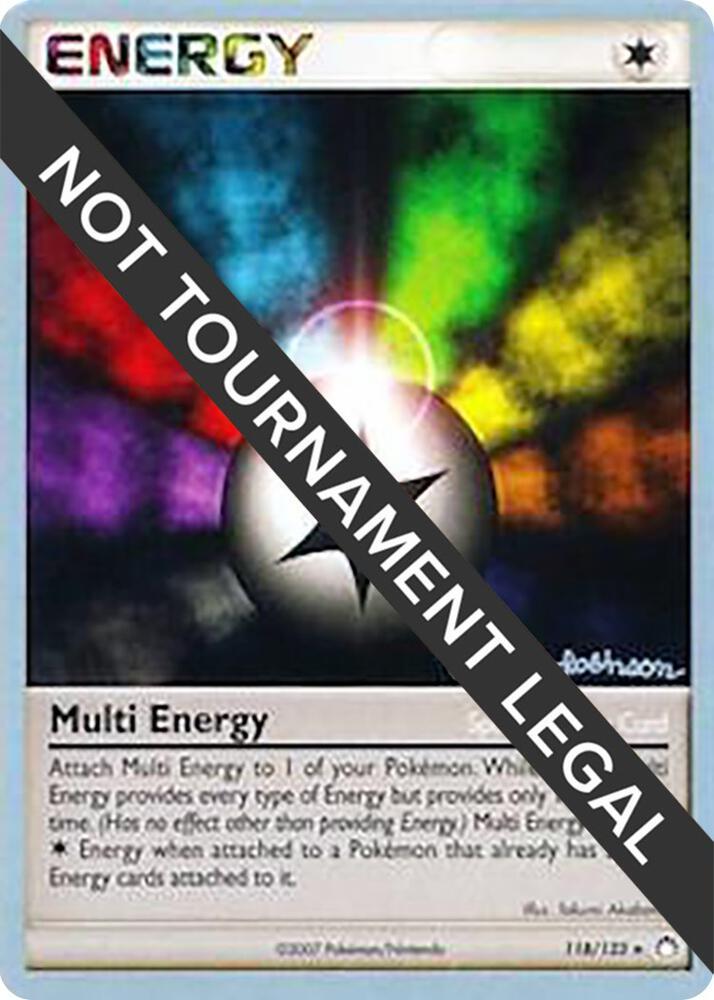 Multi Energy - 2008 (Tristan Robinson)