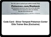 Code Card - Silver Tempest Pokemon Center Elite Trainer Box (Exclusive)