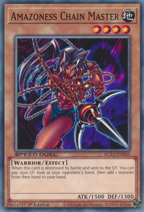 Amazoness Chain Master
