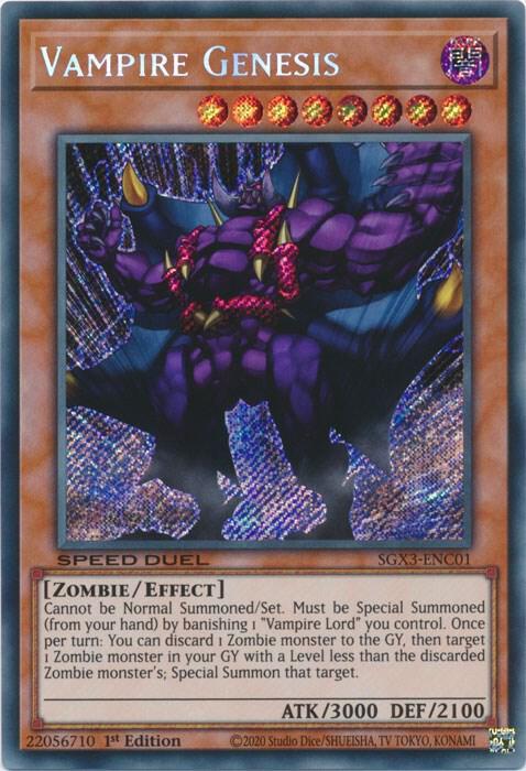 Vampire Genesis (Secret Rare)