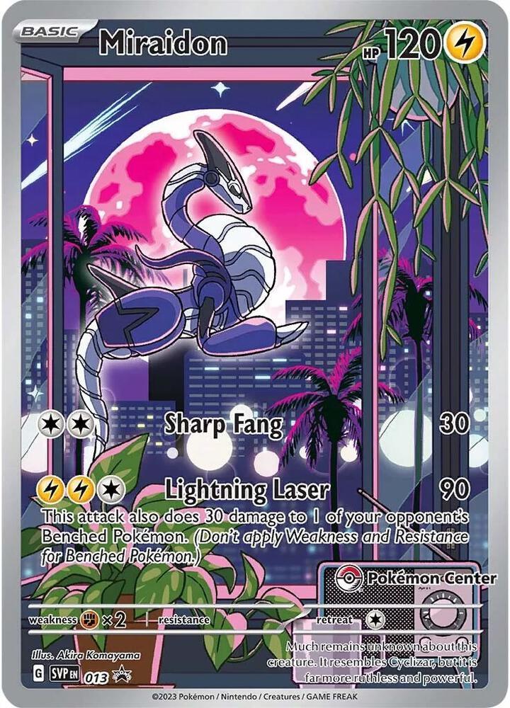 Miraidon - 013 (Pokemon Center Exclusive)