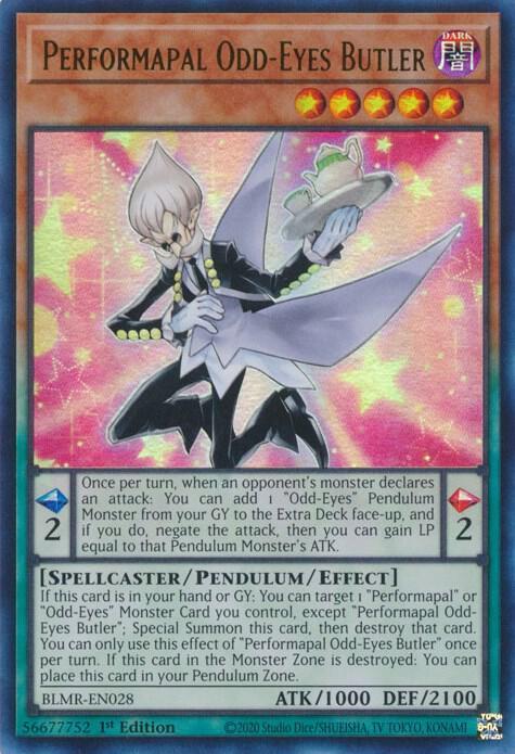 Performapal Odd-Eyes Butler