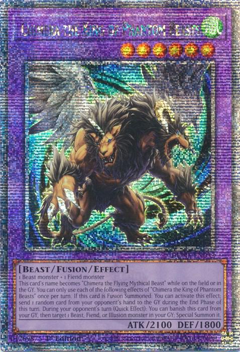 Chimera the King of Phantom Beasts (Quarter Century Secret Rare)