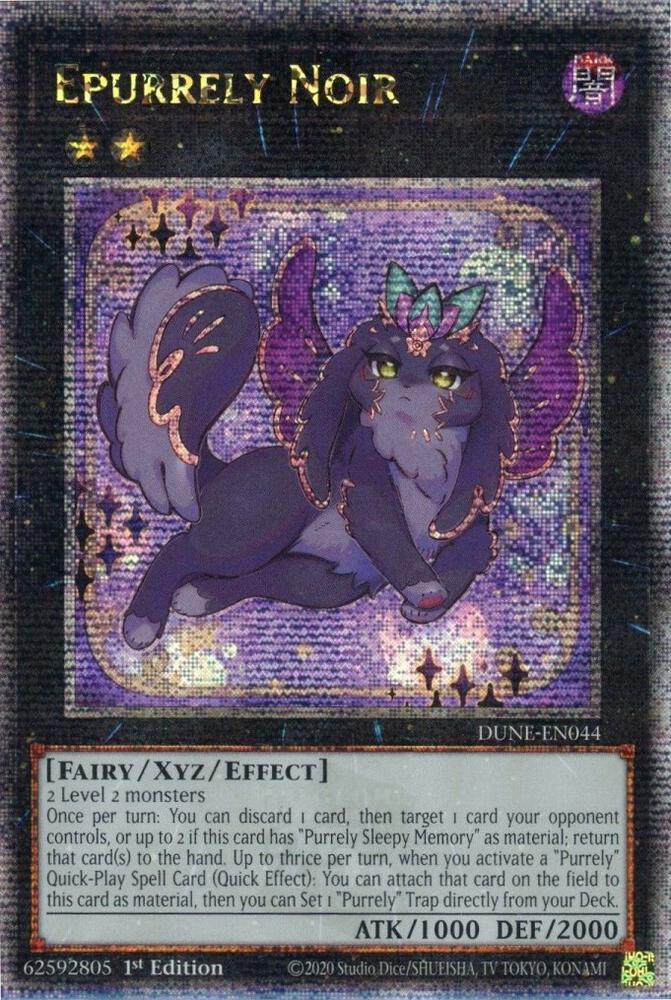 Epurrely Noir (Quarter Century Secret Rare)