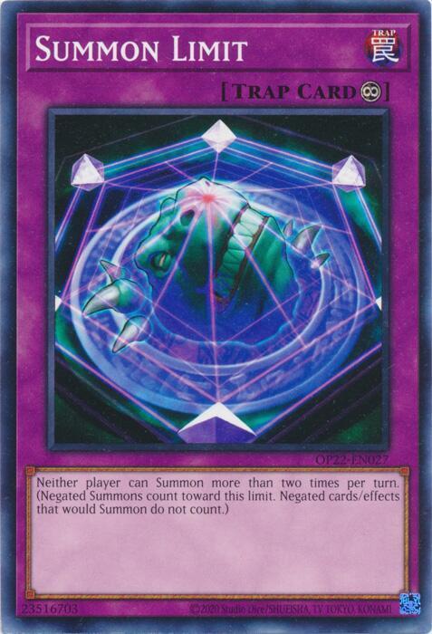 Summon Limit