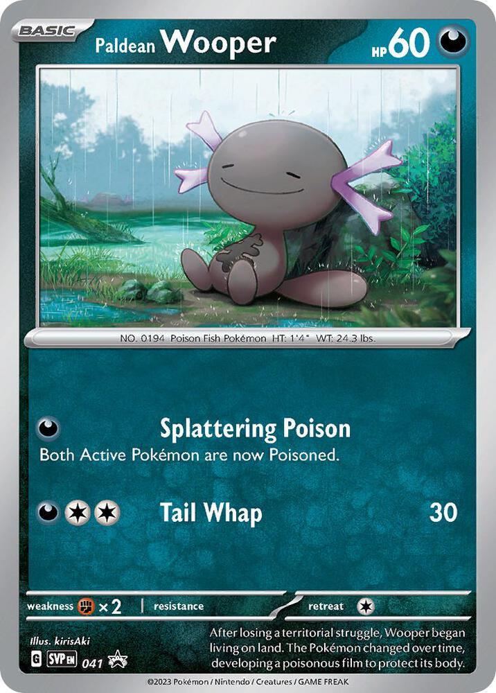 Paldean Wooper - 041