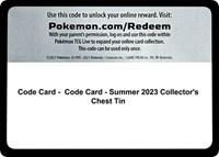 Code Card - Summer 2023 Collector's Chest Tin