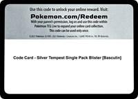 Code Card - Silver Tempest Single Pack Blister [Basculin]