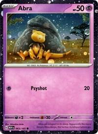 Abra - 063/165 (Cosmos Holo)