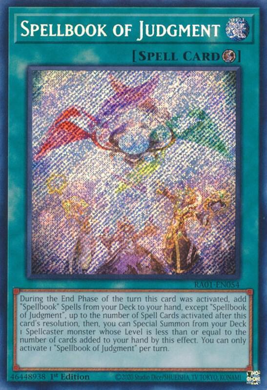 Spellbook of Judgment (Secret Rare)