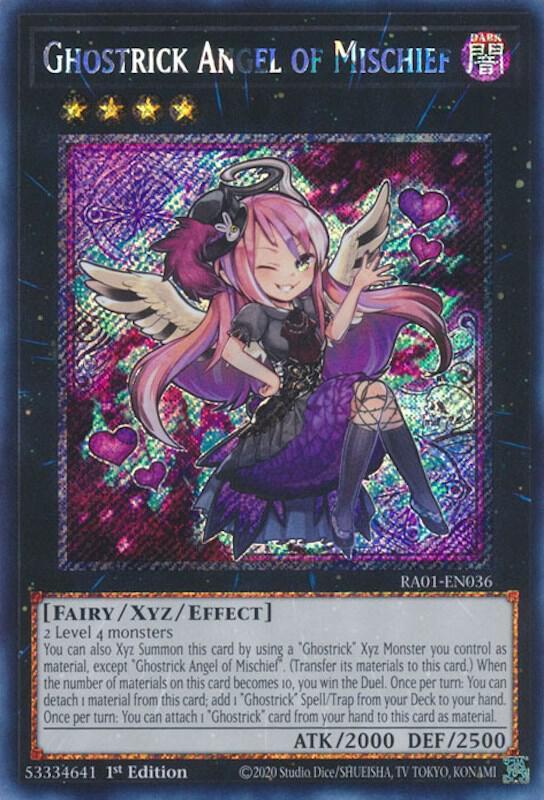 Ghostrick Angel of Mischief (Platinum Secret Rare)