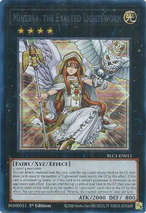 Minerva, the Exalted Lightsworn (Silver)