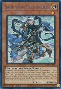 Sage with Eyes of Blue (Silver)