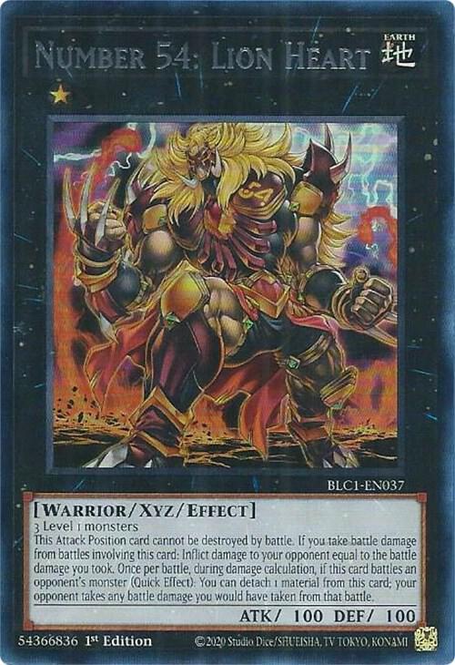 Number 54: Lion Heart (Silver)