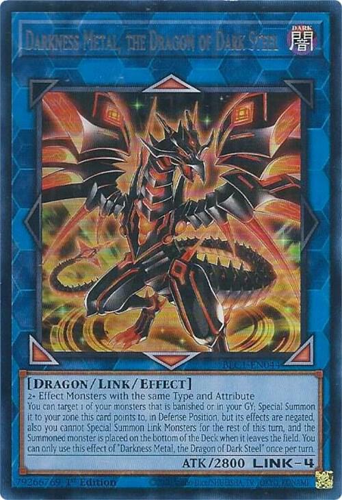 Darkness Metal, the Dragon of Dark Steel (Silver)