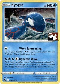 Kyogre - 036/159 (Cosmos Holo)