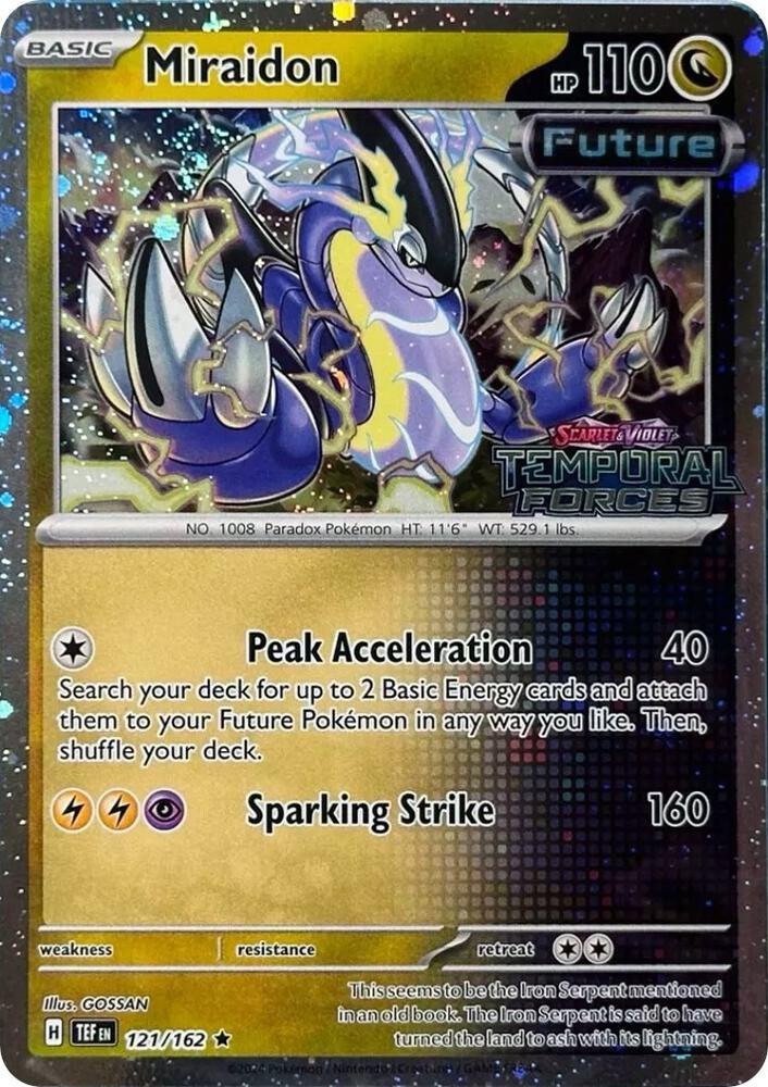 Miraidon - 121/162 (Cosmos Holo) (Best Buy)