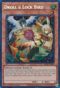 Droll & Lock Bird (Alternate Art) (Secret Rare)