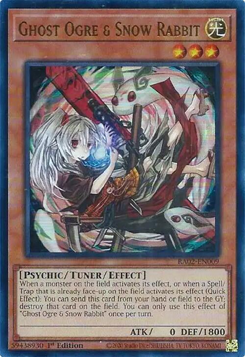 Ghost Ogre & Snow Rabbit (Alternate Art) (UR)