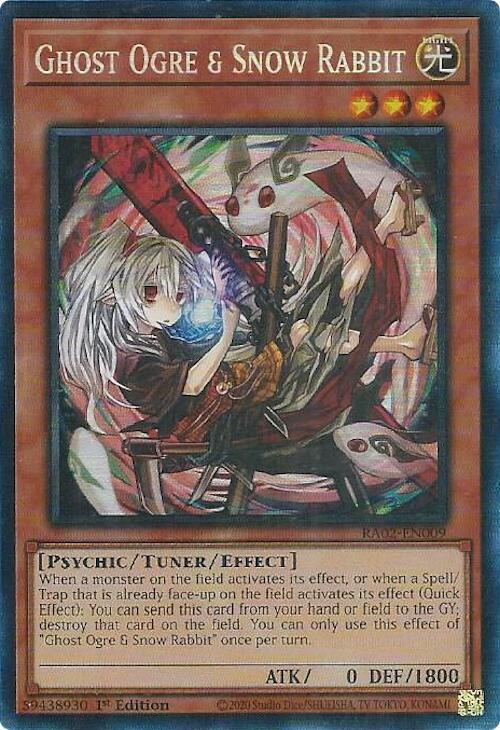 Ghost Ogre & Snow Rabbit (Alternate Art) (PCR)
