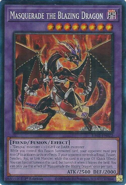 Masquerade the Blazing Dragon (PCR)