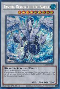 Trishula, Dragon of the Ice Barrier (Secret Rare)