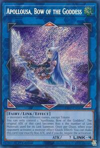 Apollousa, Bow of the Goddess (Alternate Art) (Secret Rare)