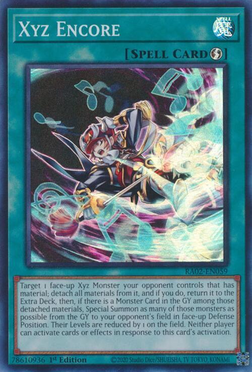 Xyz Encore