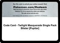 Code Card - Twilight Masquerade Single Pack Blister [Pupitar]