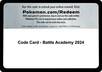 Code Card - Battle Academy 2024