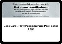 Code Card - Play! Pokemon Prize Pack Series Four