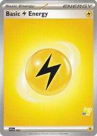 Basic Lightning Energy - Pikachu 39