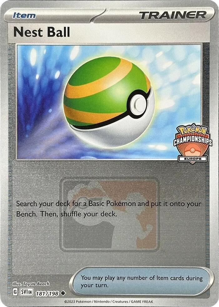 Nest Ball - 181/198 (Europe Championships)