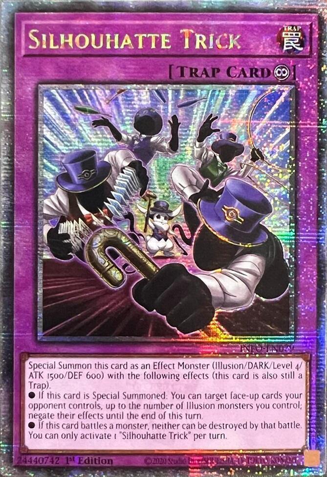 Silhouhatte Trick (Quarter Century Secret Rare)