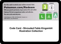 Code Card - Shrouded Fable Kingambit Illustration Collection